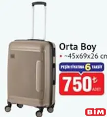 NORTH PACİFİC PP VALİZ ORTA BOY fiyat ve kampanya bilgisi